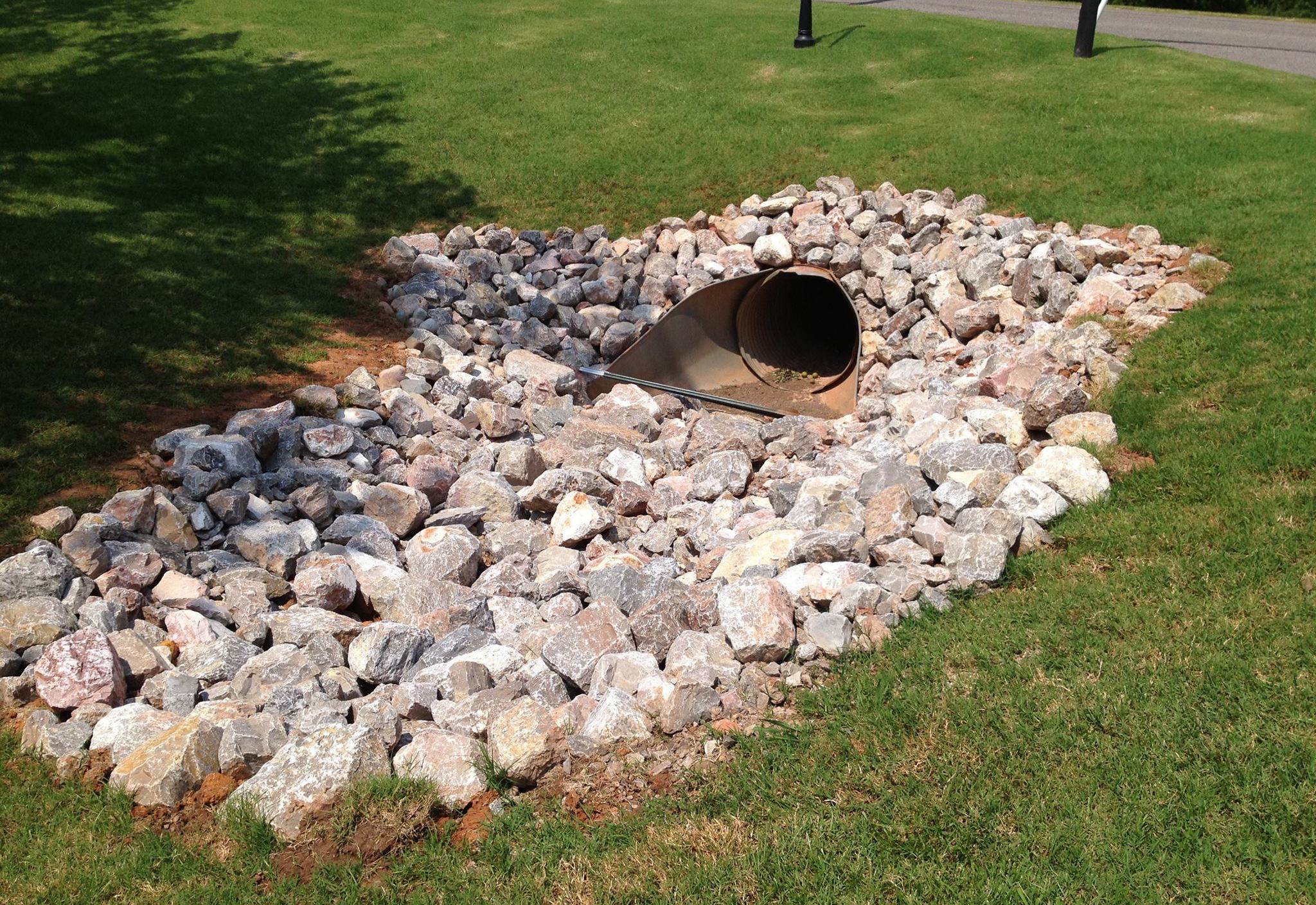 Yard Drainage Systems Oklahoma City & Edmond, Ok