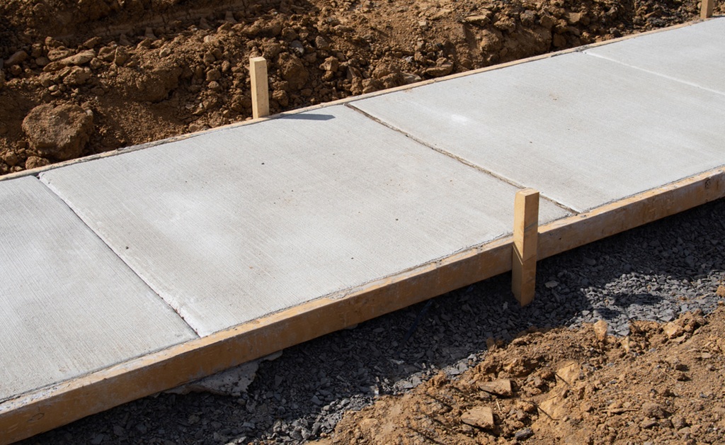 Repair a Concrete Sidewalk