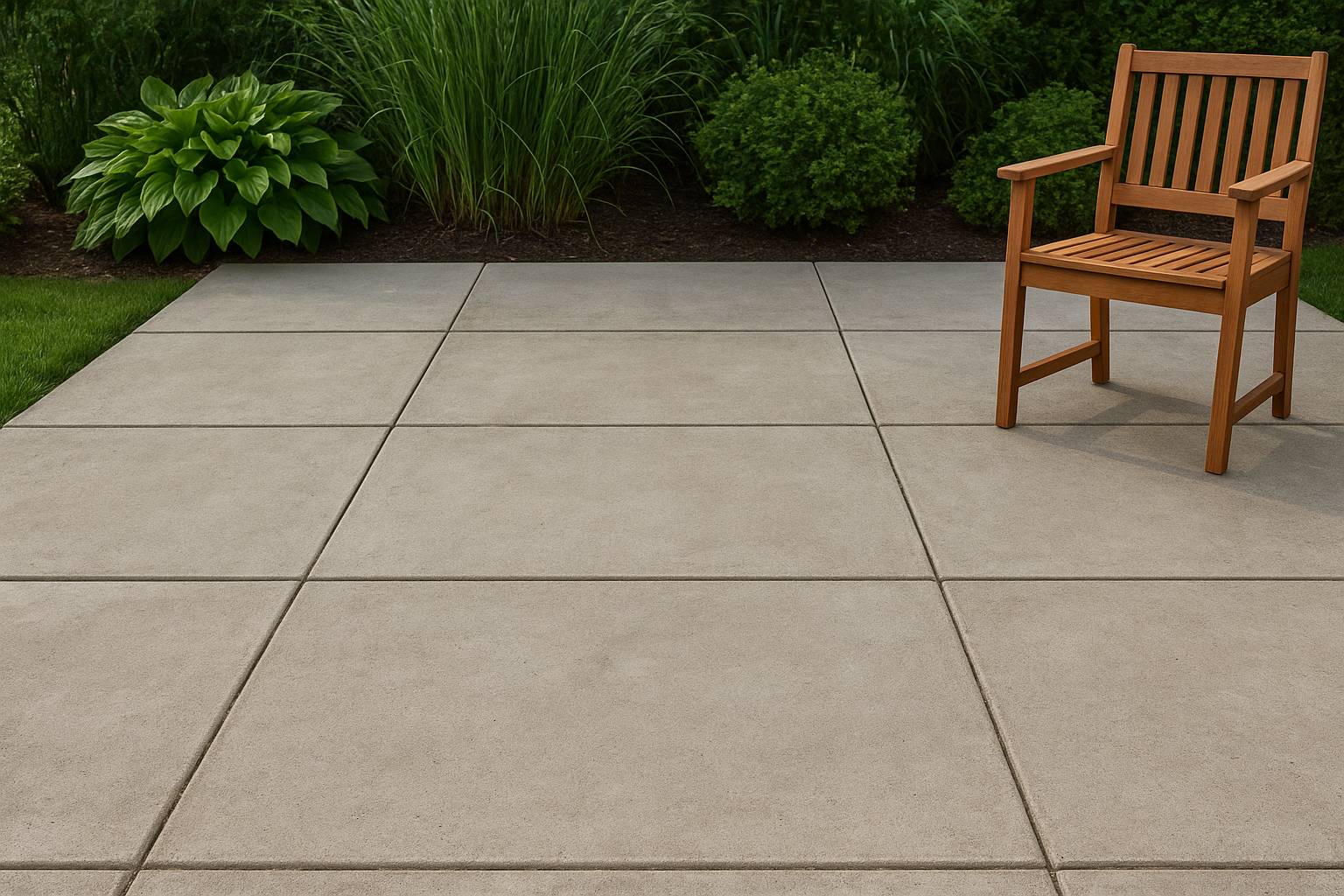concrete slabs for patio