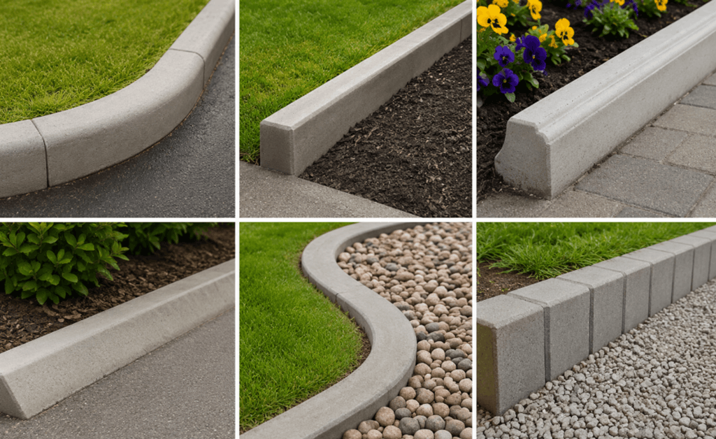 Different Types of Concrete Curbing